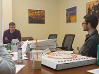 Ронен Шовал и студенты